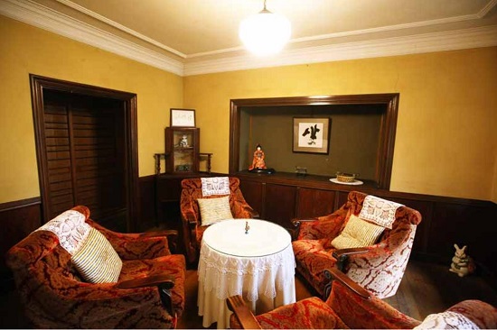 和のイベント書道展風景ー２